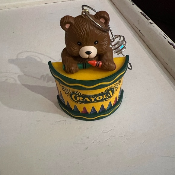 Crayola Other - Vintage 1992 Binney&Smith Crayola Teddy Bear Christmas Ornament